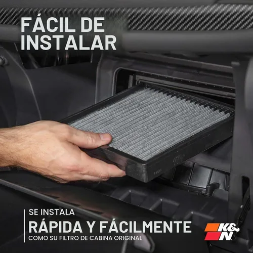 Vista 8 de K&N Premium - Filtro de aire para cabina