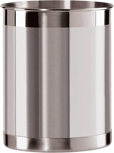 Vista 10 de OGGI - Portautensilios de acero inoxidable extragrande - Organizador de utensilios de cocina de 7", con base con peso para mayor estabilidad