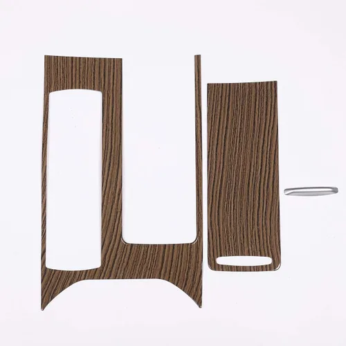 Vista 6 de YIWANG ABS Sands madera centro consola cubierta TRIM para Land Rover Range Rover Sport 2014-2018 mano izquierda conductor Accesorios