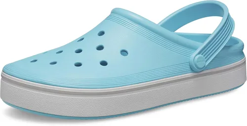 Vista 19 de Crocs Zuecos unisex para adultos con plataforma fuera de la cancha Azul marino