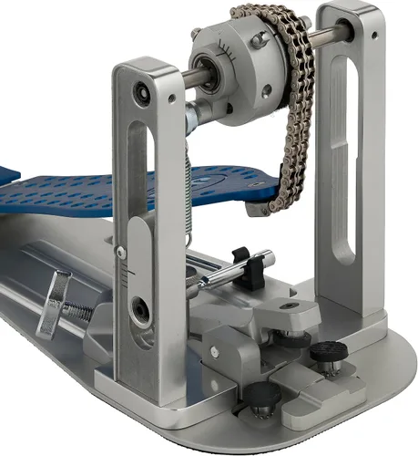 Vista 3 de DW Serie MFG Colorboard mecanizado por cadena de pedal de bombo con bolsa, edición cobalto
