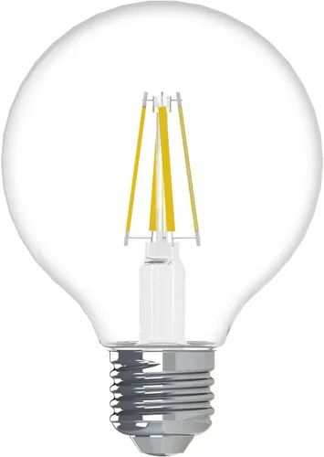Vista 10 de GE Lighting 36948 Bombilla de acabado transparente Refresh HD regulable G25 Globo decorativo 4.5 (reemplazo de 40 W)