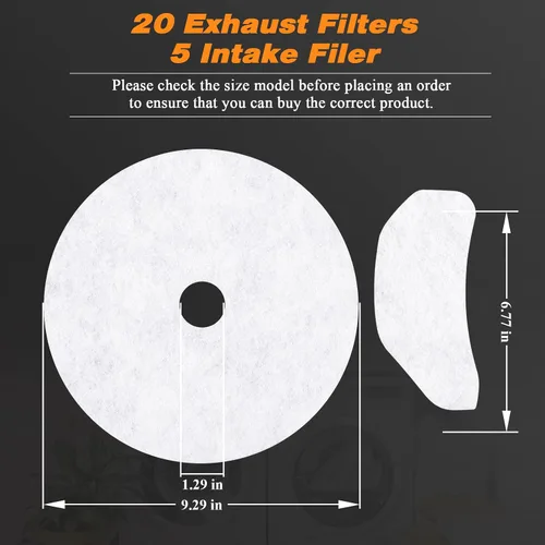 Vista 5 de 25 PCS Filtros de Escape de Tela para Secadora para Panda por Blutoget - Filtro Universal de Pelusa para Secadora de Tela - Compatible con Panda