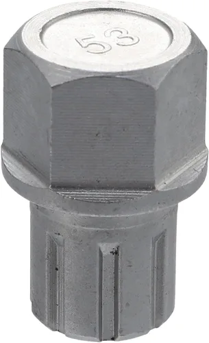Vista 10 de X AUTOHAUX Tuerca de llave de bloqueo de rueda de coche 7PT para Volkswagen para VW Jetta/Passat/Golf/Rabbit/GTI para Audi Spline Llaves hexagonales