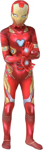Vista 2 de NURCIX Disfraz de superhéroe para niños, disfraz de superhéroe para fiesta de Halloween