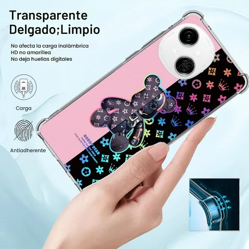 Vista 2 de jioeuinly Funda para Tecno Spark Go 2025 Compatible con Tecno Spark Go 1 / GO 1S / Pop 9 4G Funda de Teléfono Cubierta