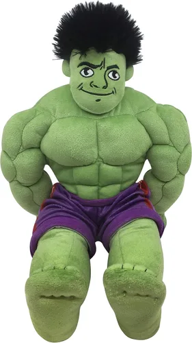 Vista 2 de Jay Franco Paquete de 3 piezas de almohada Hulk Buddy para niños pequeños, incluye almohada y fundas de almohada