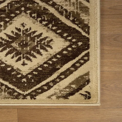 Vista 4 de SUPERIOR Alfombra de pasillo para interiores con respaldo de yute, decoración moderna para el piso del hogar, pasillo, sala de estar, cubierta