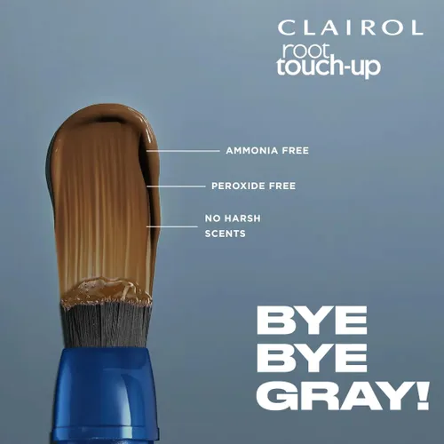 Vista 6 de Clairol Root Touch-Up - Gel de mezcla de color semipermanente para el cabello, 2 negros, paquete de 1