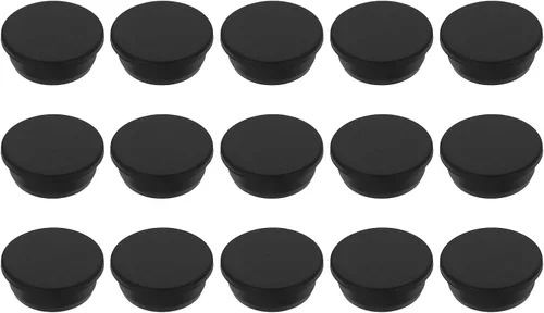 Vista 144 de MECCANIXITY - Tapones de silicona en forma de T (26mm, 1 pulgada de diámetro), color negro