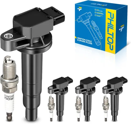 Vista 66 de PHILTOP UC15 Paquetes de Bobina de Encendido Compatibles con Volkswagen 1951-1953 1965 1967-1979 Beetle, 1971-1979 Super Beetle, MG 1962-1974 MGB