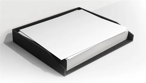 Vista 2 de TRU RED Bandeja de cartas de plástico apilable de carga lateral, color negro - Organizador de papel de escritorio para archivos y documentos