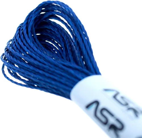 Vista 4 de ASR Tactical Cuerda trenzada de supervivencia de Kevlar de 200 libras - 25 pies azul