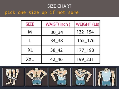 Vista 7 de Camisas de compresión para hombre, chaleco moldeador de cuerpo adelgazante para hombre, camisetas sin mangas para abdominales, fajas para hombres