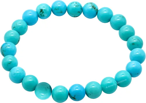 Vista 756 de Amazing Gemstone Crystal Bracelet for Women Men's Gifts - Protection Healing Crystal Bracelet - 8mm Gemstone Beaded Stretchable Bracelet Pulseras