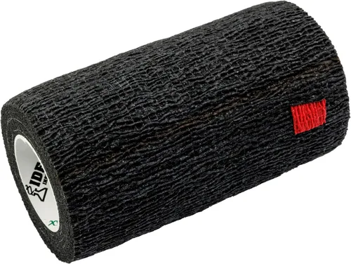 Vista 4 de Syrflex Cohesive Vendaje 4" Negro Paquete de 4