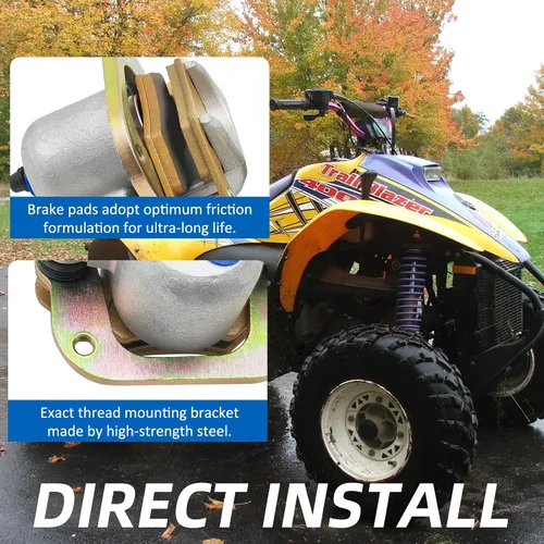 Vista 4 de Pinza de freno delantera izquierda derecha para Polaris Sportsman 335 Big Boss 300 6X6 250 Magnum 425 2X4 Scrambler 400 500 Sport 400L Trail Blazer