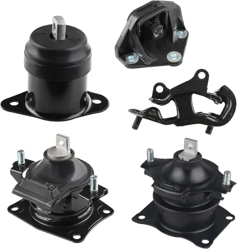 Vista 10 de Soporte de transmisión del motor del motor de 6 piezas compatible con Honda Accord 2.4L