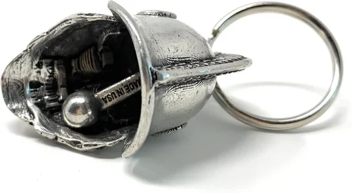 Vista 3 de Spartan - Accesorio para motocicleta o llavero para la suerte en la carretera