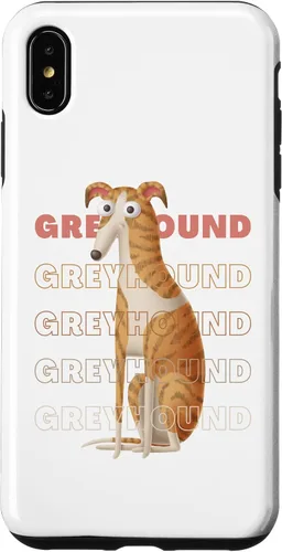 Vista 11 de Greyhound Big Eyes Funny Cartoon Sighthound Lover Design Case for iPhone 17