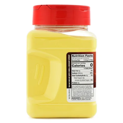 Vista 2 de Snappy Sal de Palomitas de Maíz con Sabor a Mantequilla de Teatro, 19 Onzas