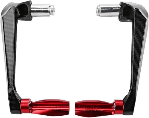 Vista 9 de Aramox Protector universal del manillar de la motocicleta de 7/8 pulgadas, protector de manillar de freno de aleación de aluminio de alta densidad
