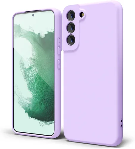 Vista 210 de oakxco Funda para teléfono Samsung Galaxy S8 de silicona líquida, delgada y fina de gel de goma suave TPU cubierta protectora simple llana