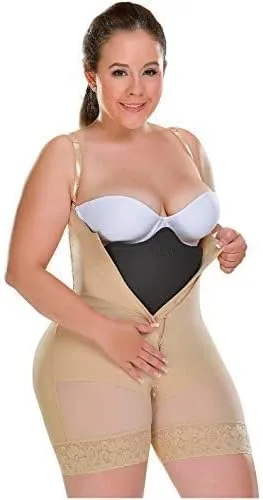 Vista 2 de M&D 0105 - Tabla de compresión para abdominales y liposcirugía, para después de la abdominoplastia, color gris, Gris 9105