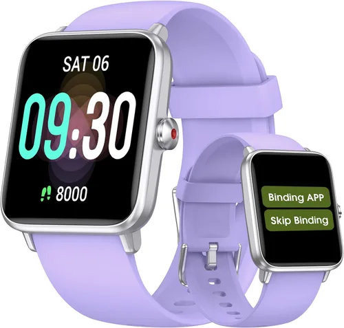 Vista 10 de Reloj podómetro, apto para personas mayores, no requiere aplicación/teléfono, reloj de seguimiento de fitness impermeable con contador de pasos