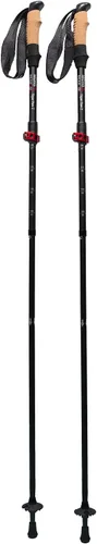 Vista 5 de Tiger Paw Z - Bastones de senderismo para senderismo, correr, caminar, raquetas de nieve, con agarre de corcho, plegable, plegable, ajustable