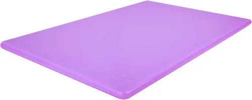 Vista 9 de Tabla de cortar de plástico comercial, NSF - 18 x 12 x 0.5 pulgadas, Negro