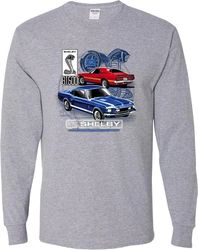 Vista 9 de Shelby GT 500 Cobra - Mangas largas oficiales para hombre