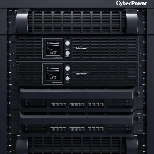 Vista 6 de CyberPower Respaldo de batería de UPS de onda sinusoidal OR1000PFCRT2U PFC