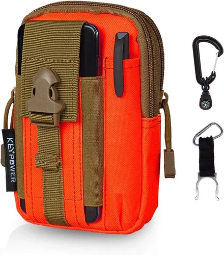 Vista 7 de Funda táctica al aire libre Militar Molle Hip Cinturón Bolsa Monedero Funda Teléfono para Pistolas Compactas Subcompactas Pistolas Ocultas Llevar