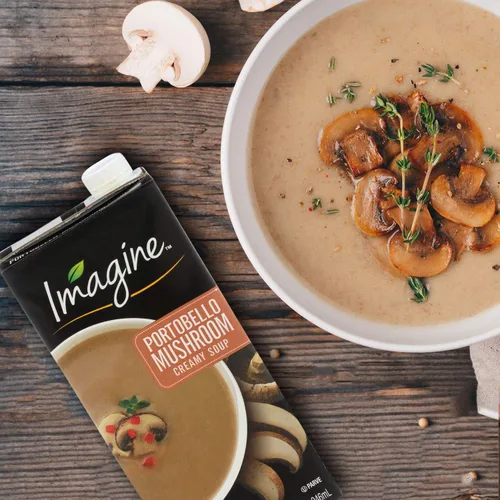 Vista 3 de Imagine Caldo de vacuno, orgánico y bajo en sodio, 32 onzas