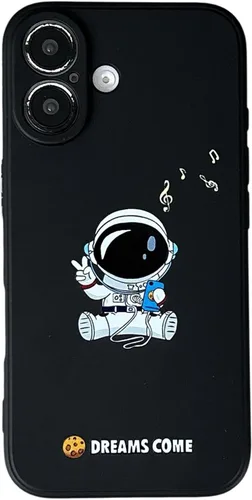 Vista 32 de Yonds Queen Funda protectora de TPU para iPhone SE 2022 (3ª generación), compatible con iPhone 7/8/SE2 (2020), diseño de astronauta, planeta, luna