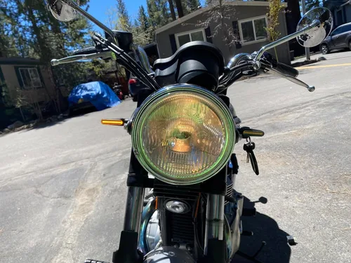 Vista 7 de Luces intermitentes para motocicleta, indicador de señal de giro secuencial, lámpara LED color ámbar (Paquete de 2)