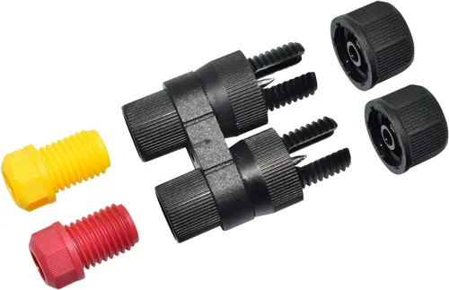 Vista 2 de 2 conectores de cable de bajo voltaje, conector de cable de alimentación para luz de paisaje al aire libre, calibre 12-18 para luces de camino