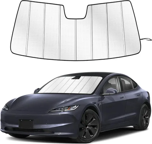 Vista 42 de Parasol para parabrisas para Honda CR-V 2017-2022, diseño plegable de acordeón de ajuste personalizado, accesorios de automóvil, protector de visera