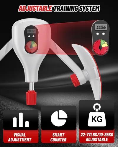 Vista 3 de Kegel Exercise Pelvic Floor Exercise Devices 0-77 lbs, Inner Thigh Trainer Exerciser and Hip Trainer Workout Equipment, Kegel Exerciser Pelvic Floor