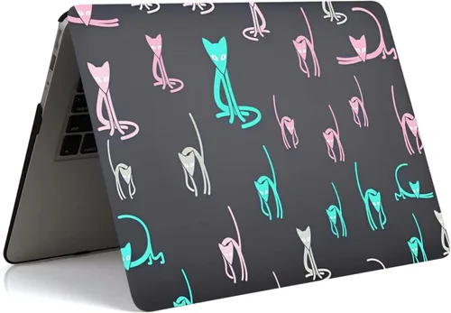 Vista 5 de Funda compatible con MacBook Air versión antigua de 13 pulgadas, carcasa A1369 A1466 2010 2011 2012 2013 2014 2015 2016 2017, cubierta protectora