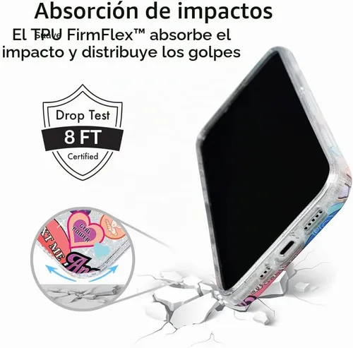 Vista 3 de VELVET CAVIAR Funda para iPhone 13 Pro Max, probada en caídas de 10 pies, purpurina transparente Bratz Bratz Pack Glitter