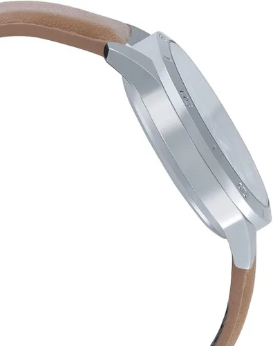 Vista 3 de Casio MTP-V004L-1B2 - Reloj de acero inoxidable con esfera negra para hombre Movimiento de cuarzo