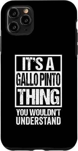 Vista 13 de It's A Gallo Pinto Thing You Wouldn't Understand Costa Rica Case for iPhone 17