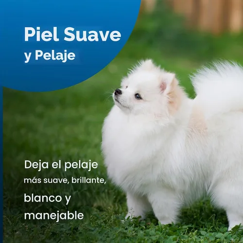 Vista 4 de Pet-Ag Fresh 'n Clean - Champú blanqueador de capa nevada, aroma a vainilla (concentrado 15:1), 1 galón, fórmula sin blanqueador para corregir