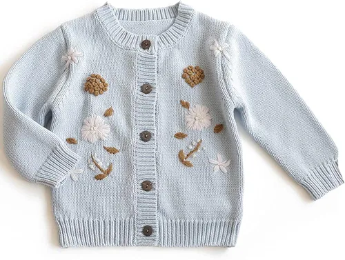 Vista 2 de Simplee - Chándal para niña (0-3 años), color blanco y rosa