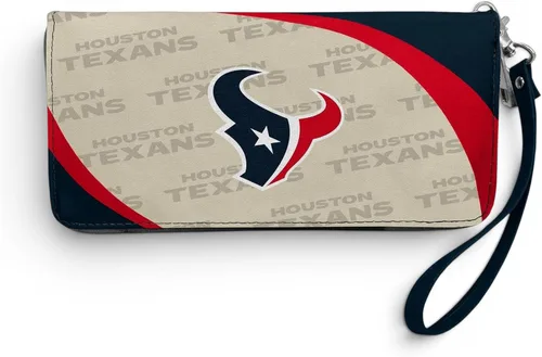 Vista 8 de Cartera organizadora NFL de cierre curvo, negro Pittsburgh Steelers