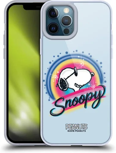 Vista 221 de Head Case Designs Funda de gel con licencia oficial de Peanuts Beach Surf Snoopy Boardwalk Airbrush [protección de grado militar] compatible