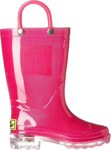 Vista 6 de Western Chief - Botas de lluvia impermeables, de PVC, con luz, para niños