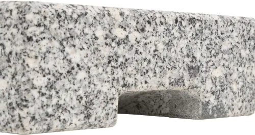 Vista 5 de Base de sombrilla de granito rectangular, soporte cuadrado de granito para exteriores, resistente a la intemperie, para patio, jardín, terraza